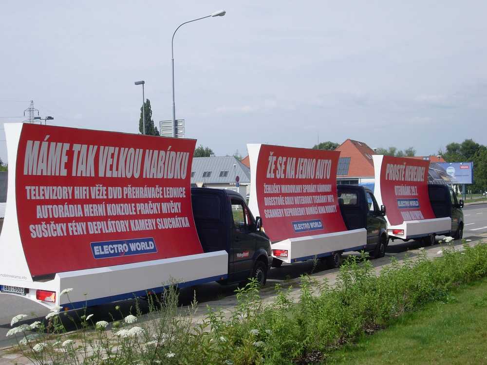 GOOD Media | Reklamní vozy